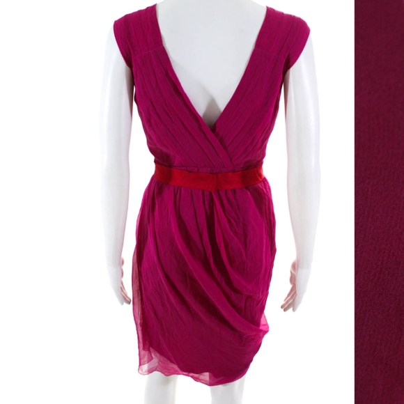 VERA WANG LAVENDER LABEL SLEEVELESS SHIFT DRESS 2 - Picture 2 of 5